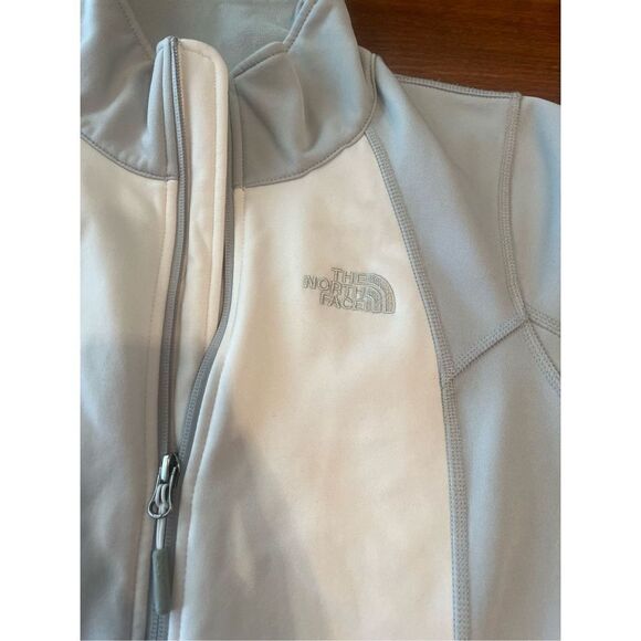The North Face Women’s Small Full Zip White Gary Softshell Jacket - Picture 2 of 6